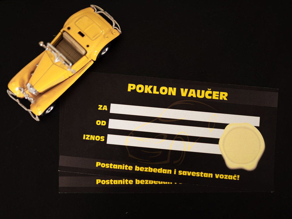 Poklon vaučer Auto škole Holden