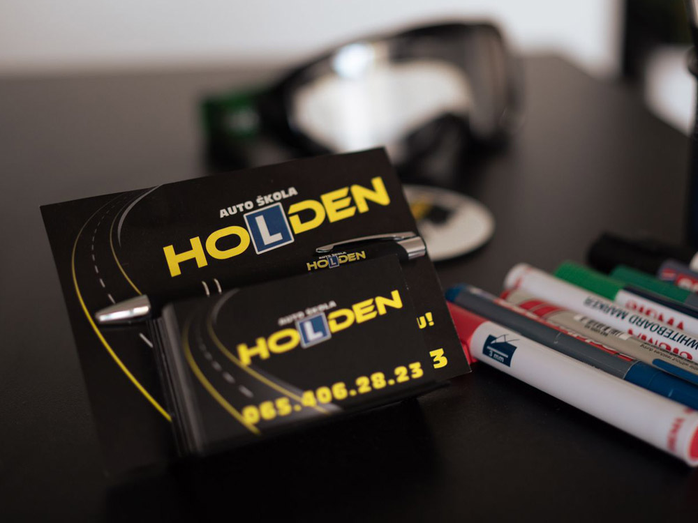 Reklamni materijal Auto škole Holden
